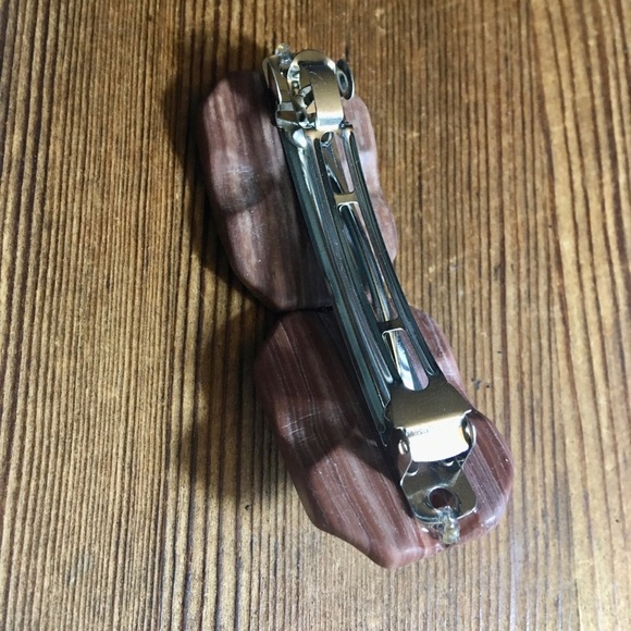 Ladies Hair Barrette/Large Tile Hair Barrette, Ladies and Girls Hair Accessories - Picture 4 of 5